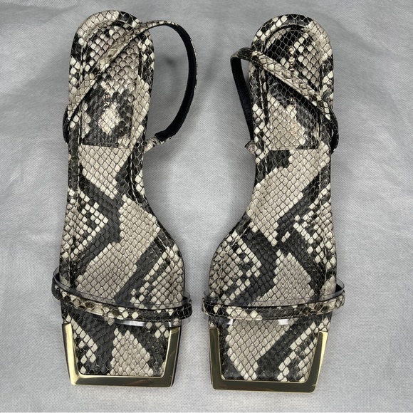 Good American Shoes - Good American size 9 sling back 3 inch heels $30